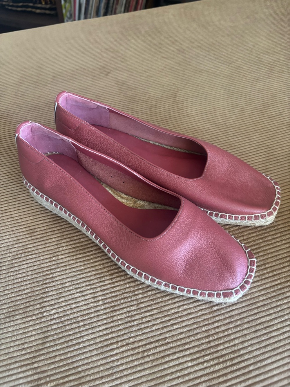 Everlane Leather Espadrille Flats - Picture 2 of 5